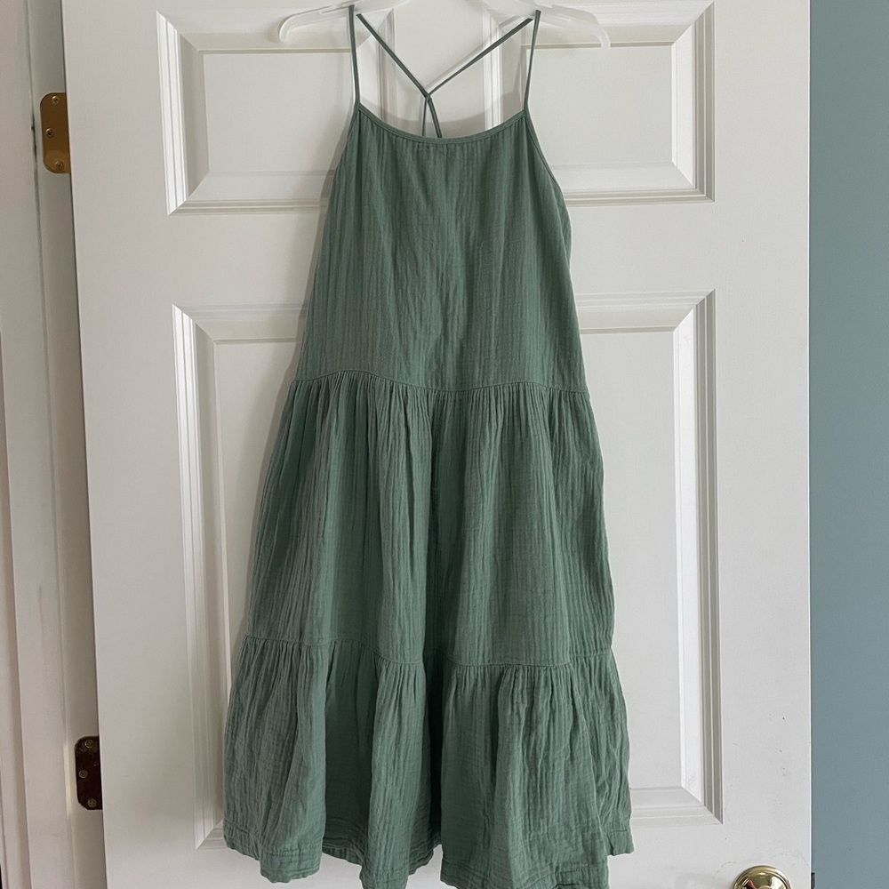 Gap Kids Green Tank Dress